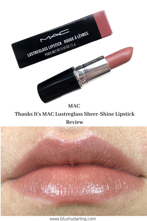 thanks it's mac lipstick swatch